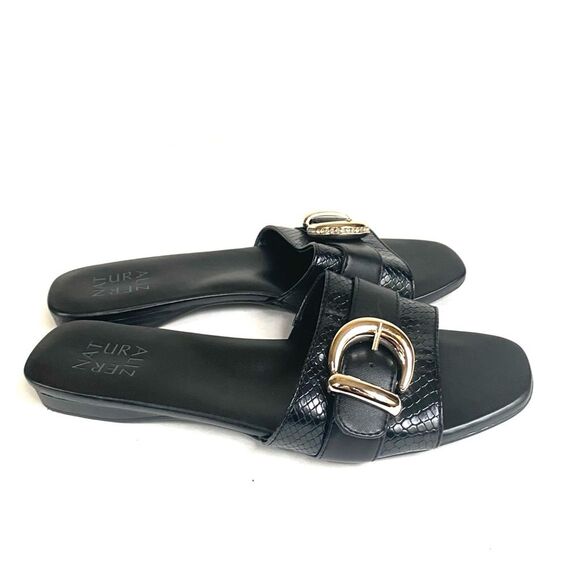 Naturalizer Women Santiago Fashion Slip On Slide Flat Sandal 9 - Picture 4 of 9